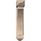 Ekena Millwork Thorton Arts and Crafts Smooth Bracket w/ Offset Brace, Douglas Fir, 7 1/2"W x 28"D x 40"H BKT0806X28X40THR03SDF - alternate 4
